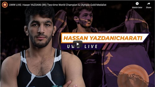  UWW LIVE: Hasan Yazdani - Two-time World Champion & Olympic Gold Medalist